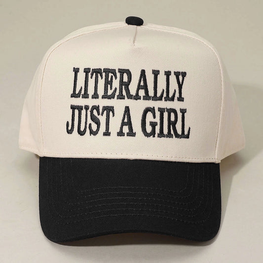 Just A Girl Hat